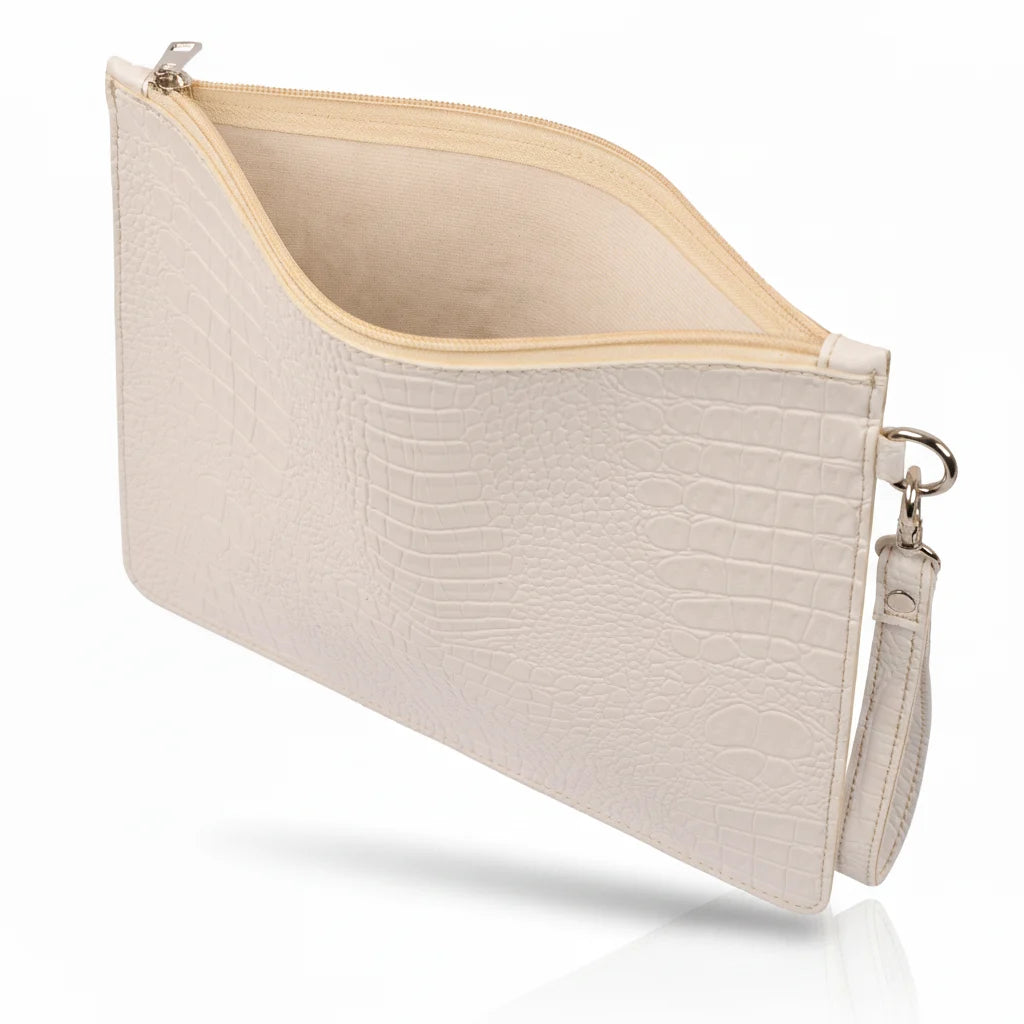 Croc White Laptop Sleeve