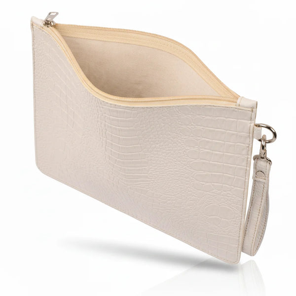 Croc White Laptop Sleeve
