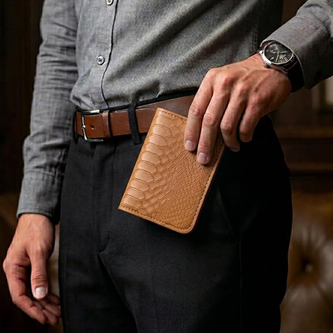 Vegan Leather Wallet for Men